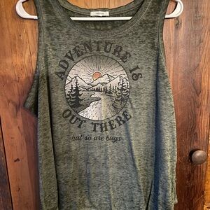 Maurices Olive Green Crewneck Tee